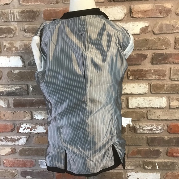 ZARA COLLECTION Men’s One Button Black Knit Blazer M - Picture 3 of 7